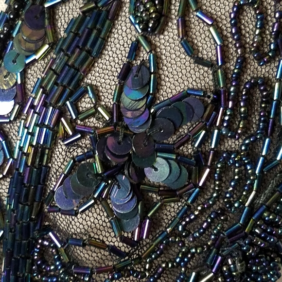 Western Fashion Beades Sequins Collar Glamorous Bohemian Vintage - Picture 4 of 7